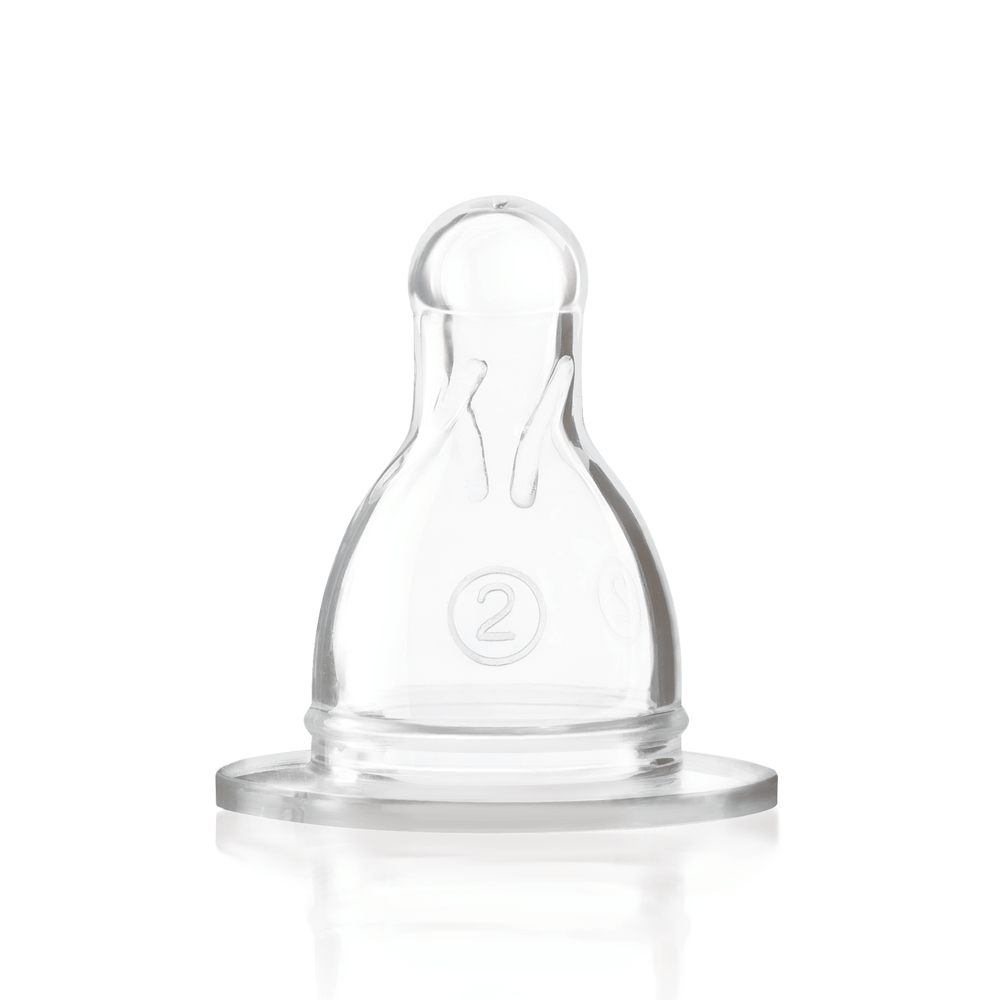 14172-00-0100-tetina-silicona-a Babelito Tetina Boca/Estandar De Silicona (+6m) 2 UN - Imagen de 1