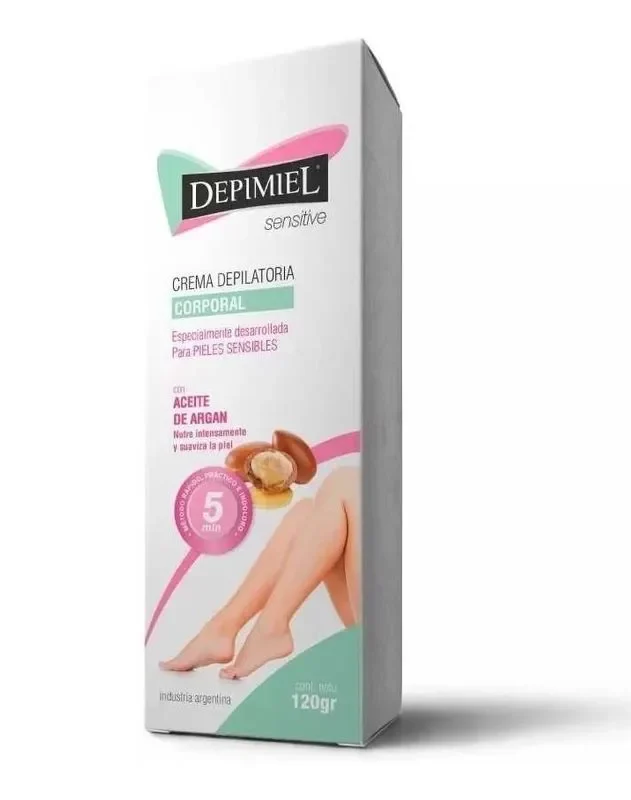 173532-800-800 Depimiel Crema Depilatorias Corporal Piel Sensible X 120 G - Imagen de 1