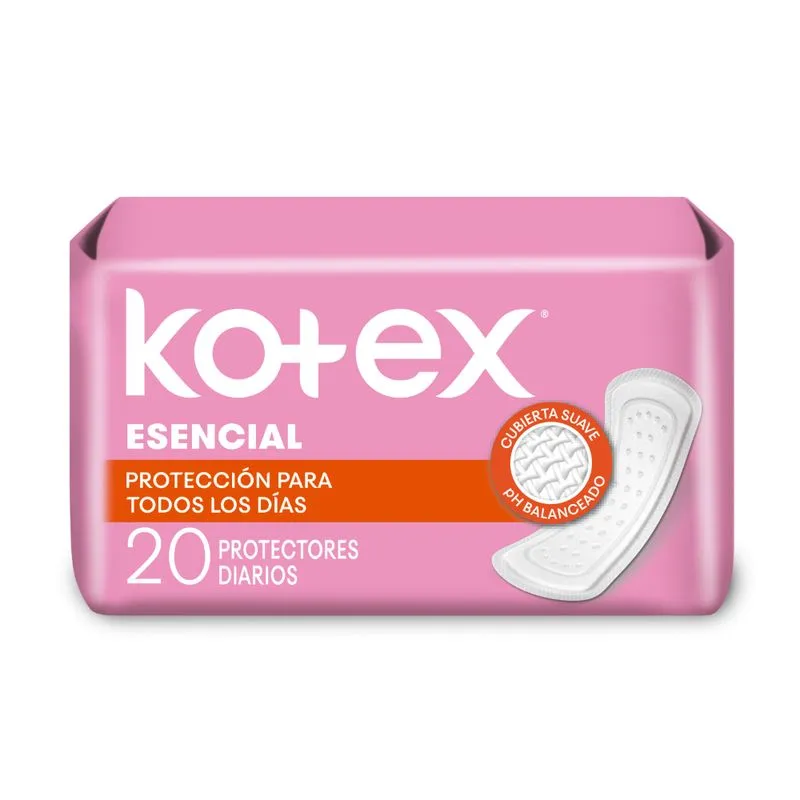 192524-800-auto Kotex Protectores Diarios Esencial X20 UN - Imagen de 1