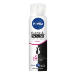 Nivea Desodorante Black & White Invisible Clear Aerosol X 150 ML