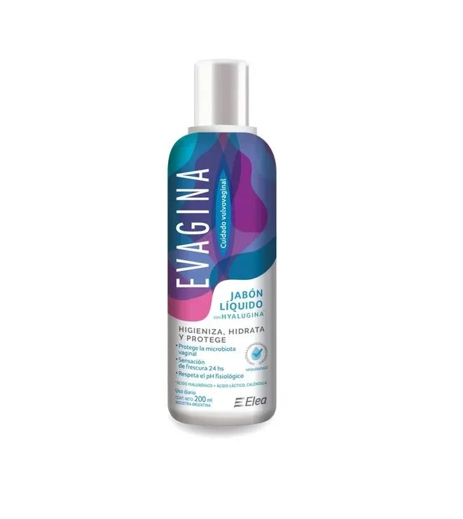 219302-800-auto Evagina Jabon Liquido Vaginal Hidratante Protector 200ML - Imagen de 1