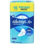 Always Toallitas Femeninas Protección Día Seca X16 UN