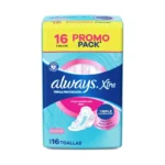 Always Toallitas Femeninas Triple Protección Día Suave X16 UN