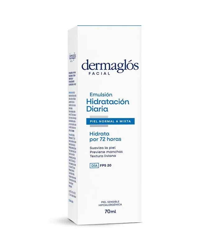 281667-800-auto Dermaglos Emulsión Hidratante Día Con FPS20 X 70 ML - Imagen de 1
