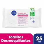 Nivea Toallitas desmaquillantes 3 en 1 Piel Seca X 25 UNID.