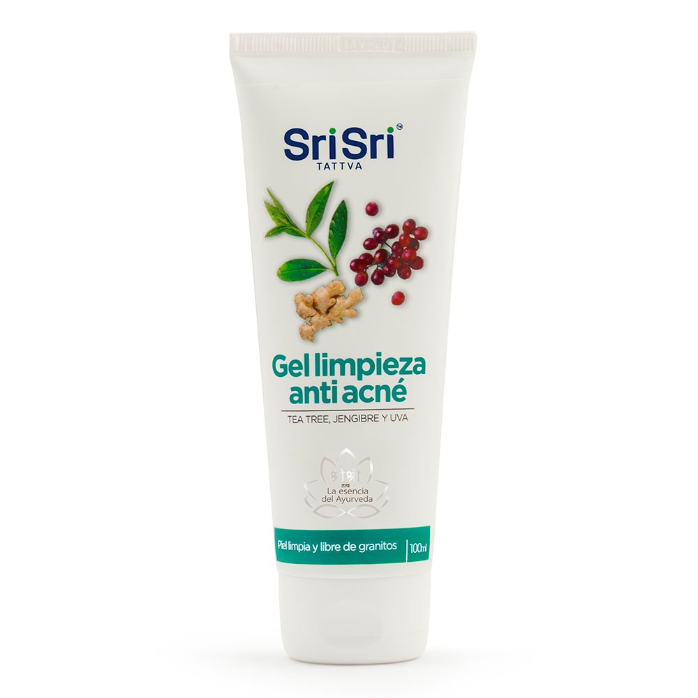 8110195 Sri Sri Gel Limpieza Facial Anti Acne X 100 ML - Imagen de 1
