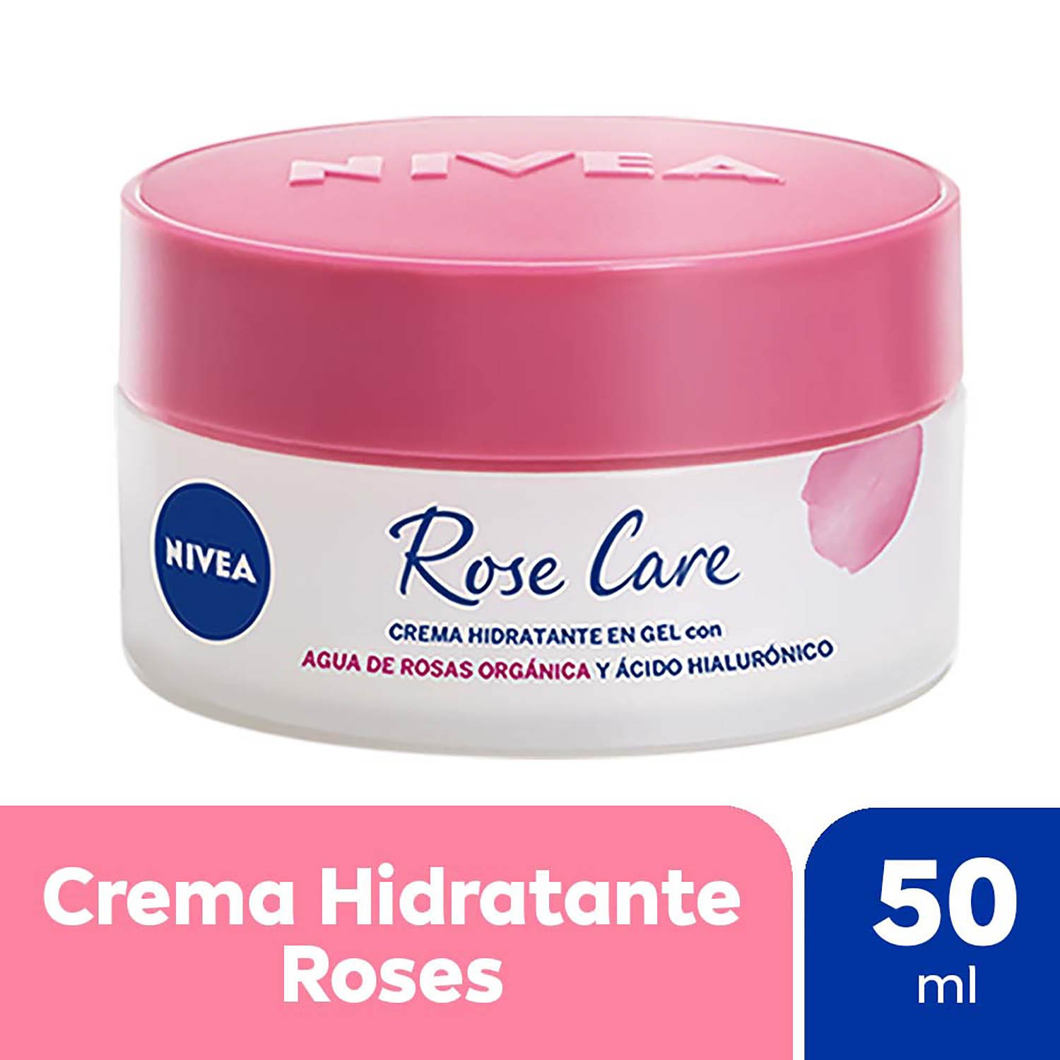 8118511 Nivea Facial Rose Care Crema X 50 ML - Imagen de 1