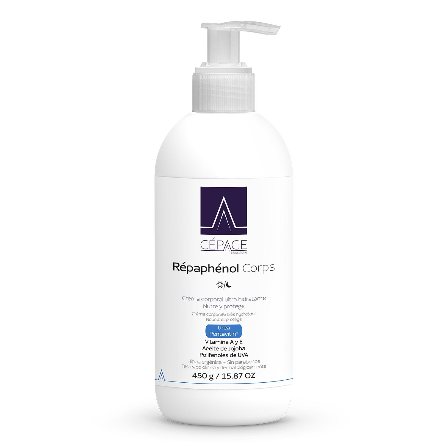 8120757 Cepage Crema Corporal Repaphenol Corps X 450 ML - Imagen de 1