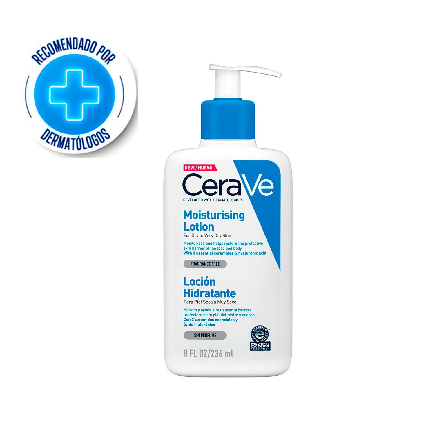 8121255 (1) CeraVe Loción Corporal Hidratante X 236 ML - Imagen de 1