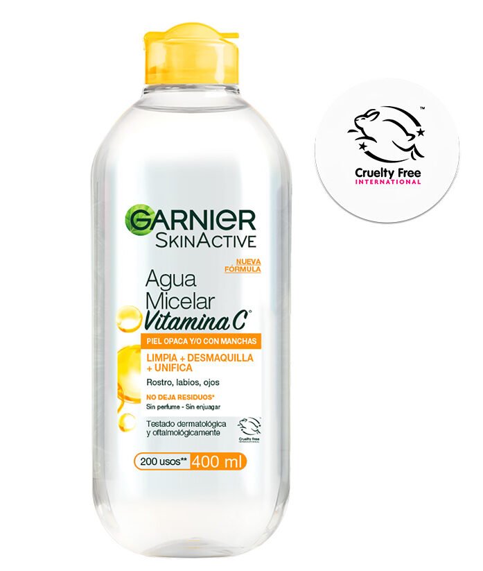 8128506 Garnier Agua Micelar Vitamina C X 400 ML - Imagen de 1