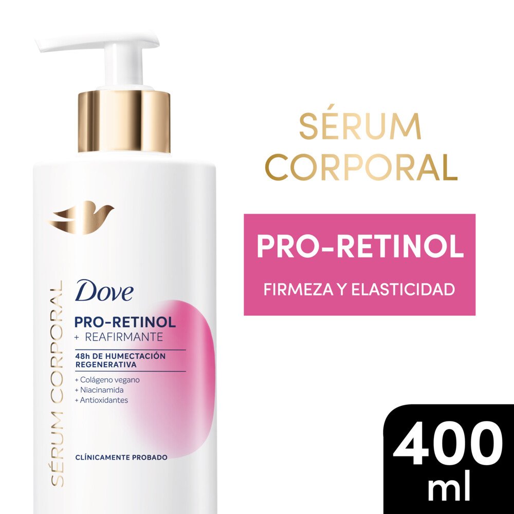 8133244 Dove Sérum Corporal Firmeza Pro Retinol X 400 ML - Imagen de 1