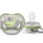 Avent Chupete Ultra Air Deco (6-18M) Ballena gris