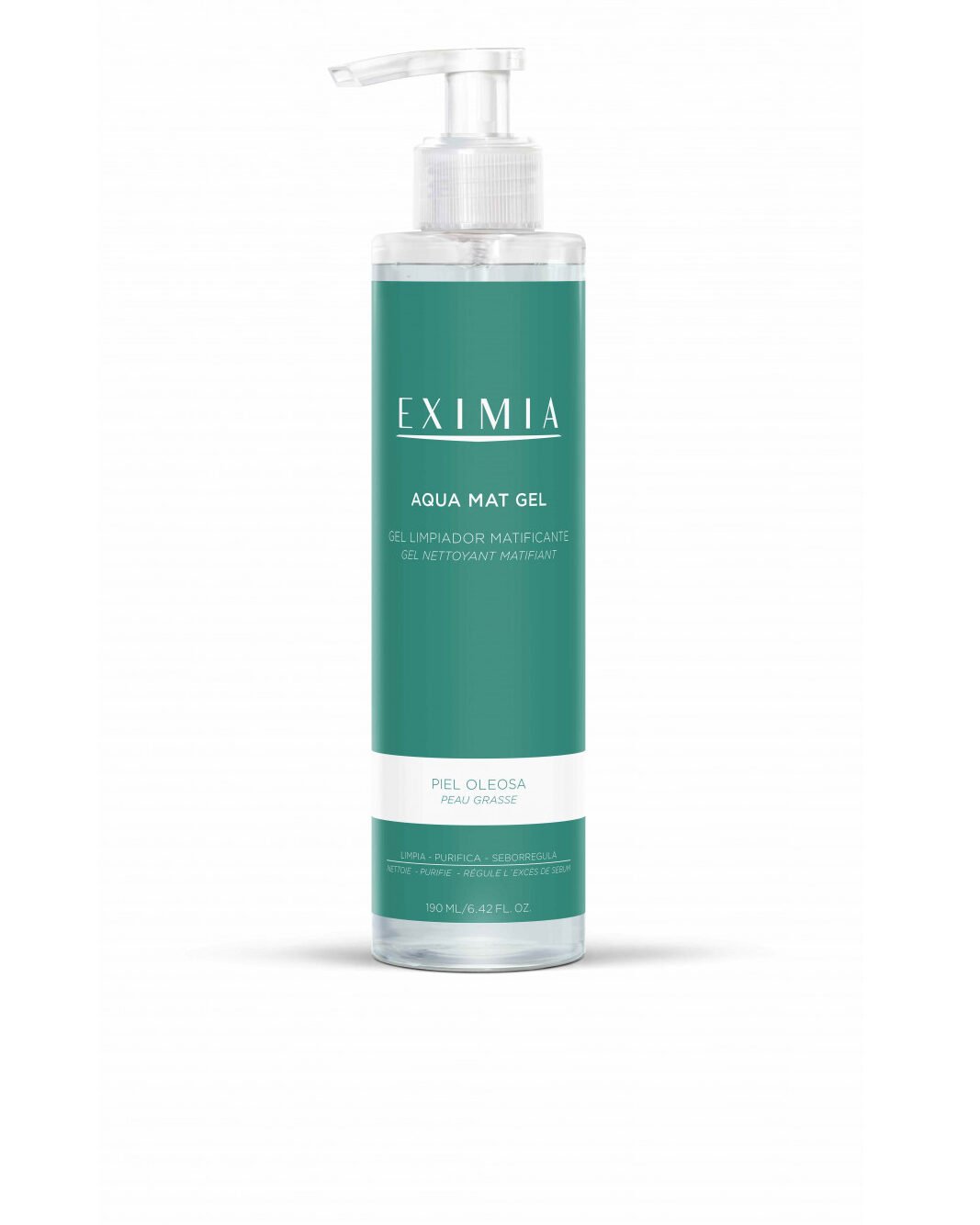 eximia-aqua-mat-gel-190-ml Eximia Aqua Mat Gel Exfoliante X 190 ML - Imagen de 1