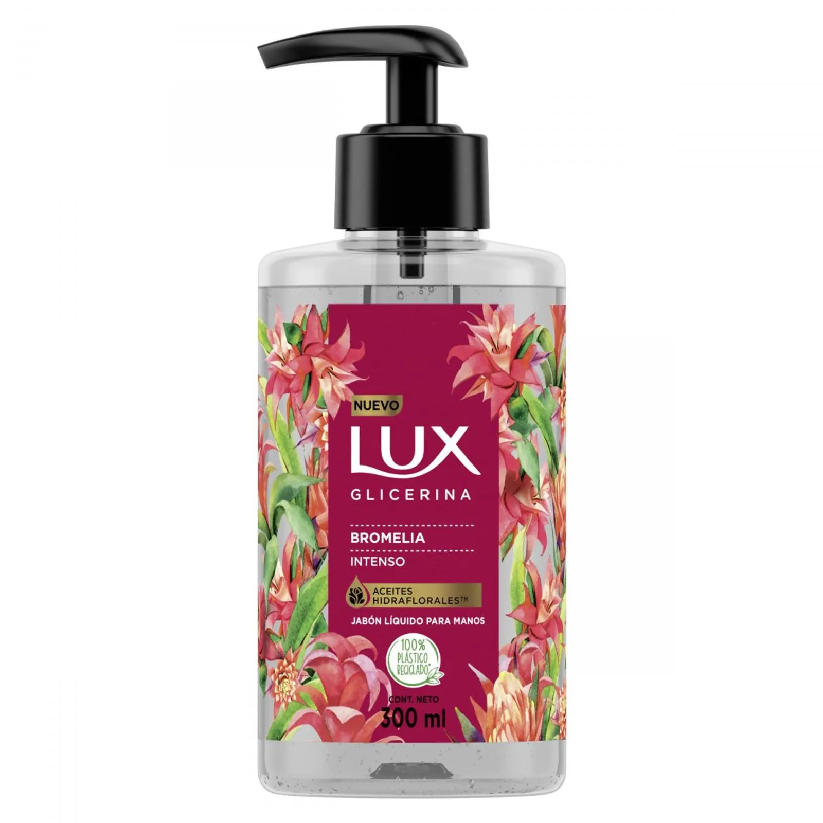 1289594-1600-1600 Lux Jabón Líquido Bromelia P/ Manos X 300 ML - Imagen de 1