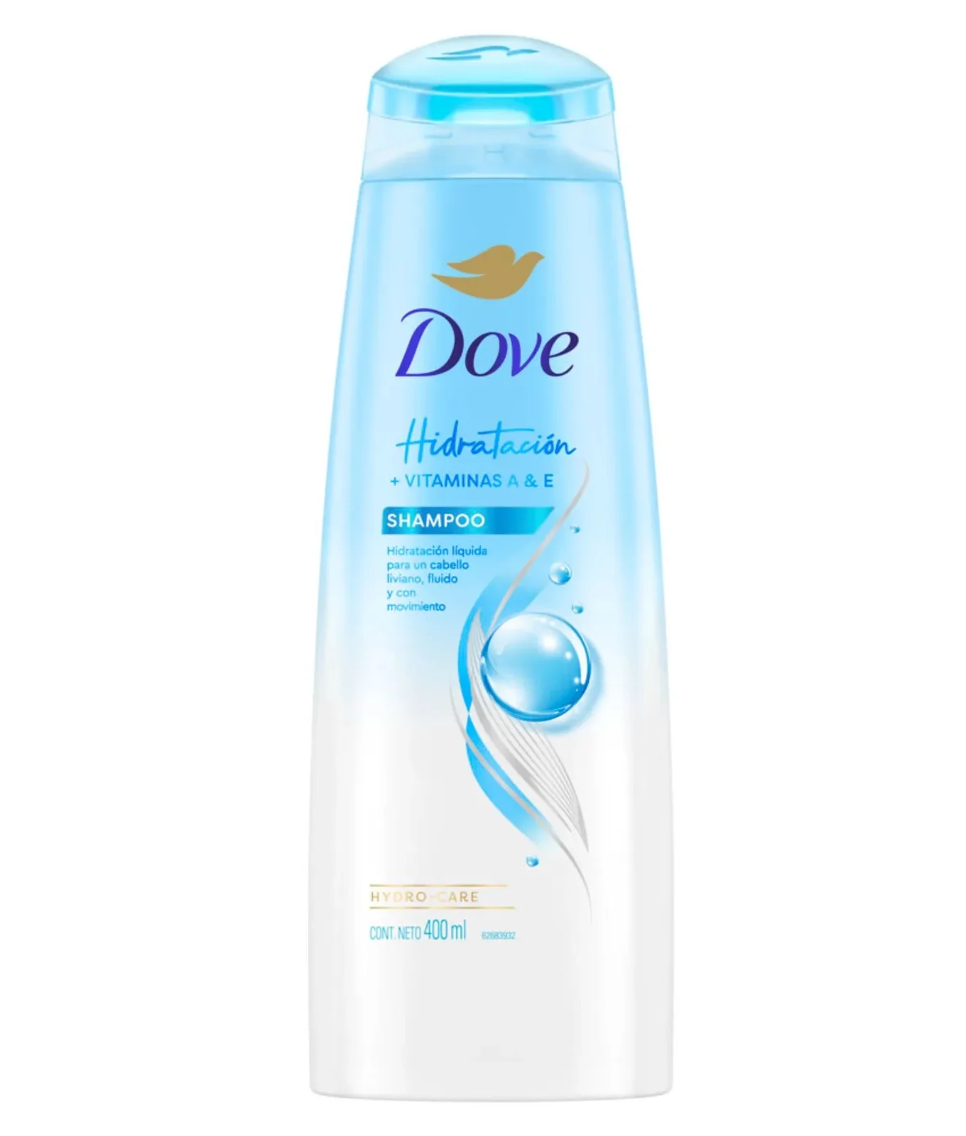 1370470-1600-1600 Dove Shampoo Hidratación Intensa 400 ML - Imagen de 1