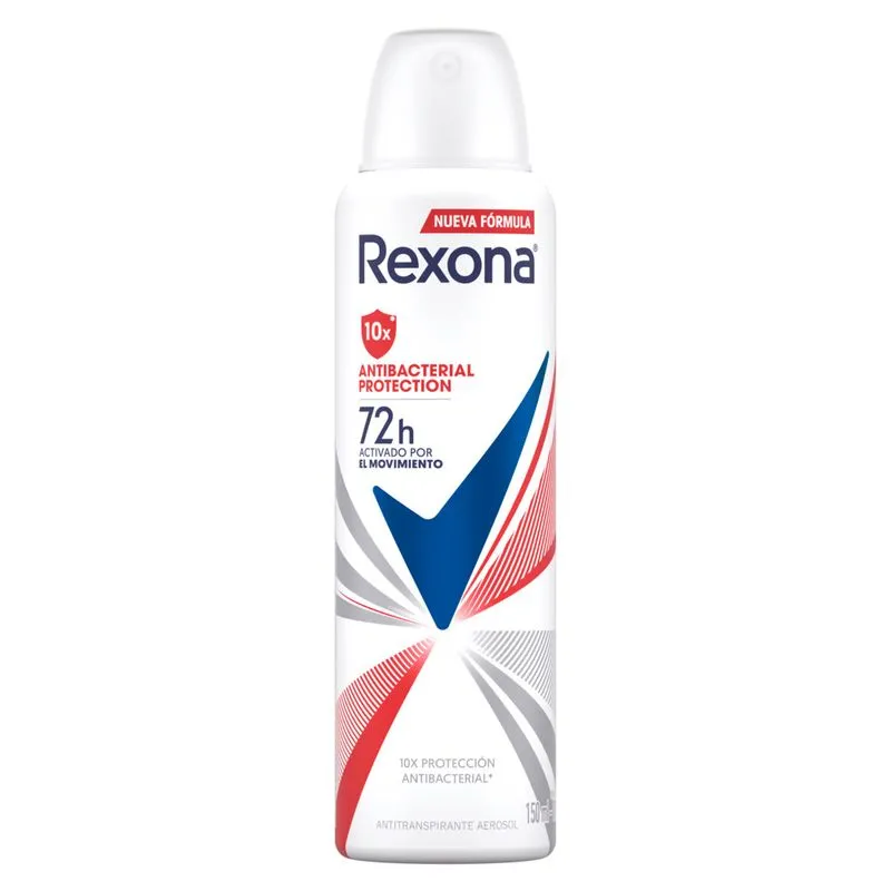 174813-800-auto Rexona Desodorante Protección Antibacterial 150 ML - Imagen de 1