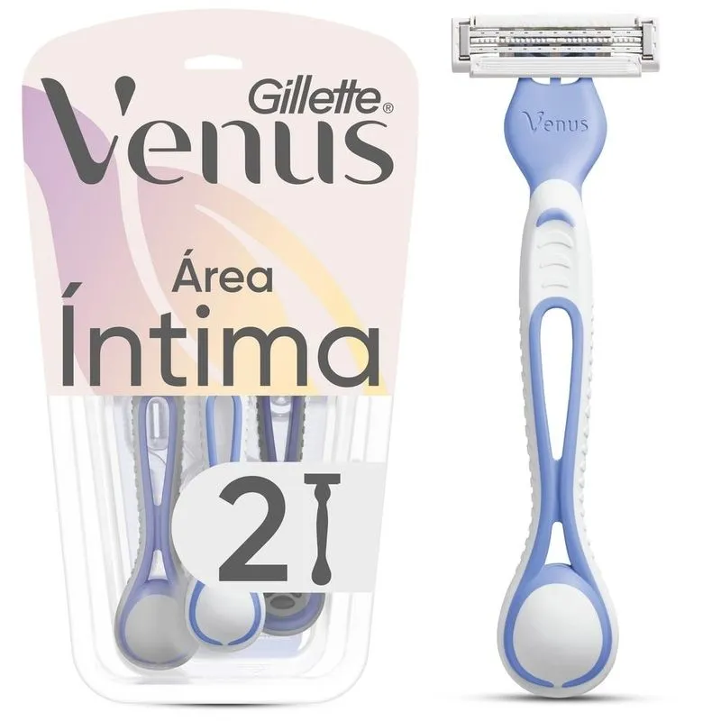 205120-800-auto Gillette Venus Intima Maquina de Afeitar X 2 - Imagen de 1