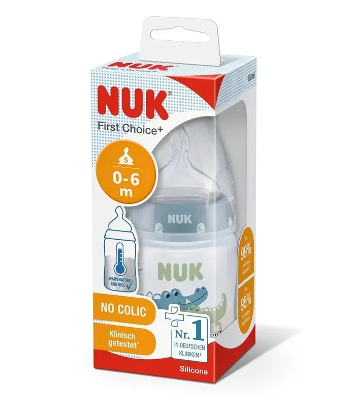 243374-800-auto Nuk Mamadera First Choice (0-6M) 150ml - Imagen de 1