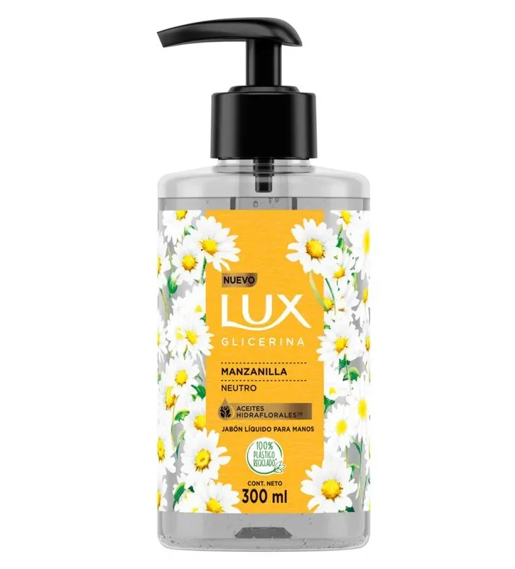 260212-800-auto Lux Jabón Líquido Glicerina Manzanilla X 300 ML - Imagen de 1