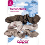 Apper Colitas Scrunchies de Terciopelo X 3 UNID.