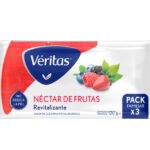 Veritas Jabon De Tocador Glicerina Nectar de Frutas X 120 X 3