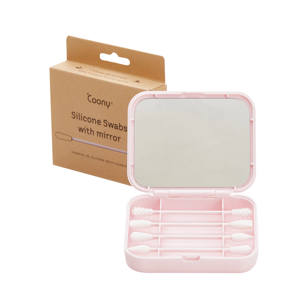 42-6e1d9391dfb719e8c917272752910009-1024-1024 Coony Hisopos de Silicona Con Espejo - Imagen de 1