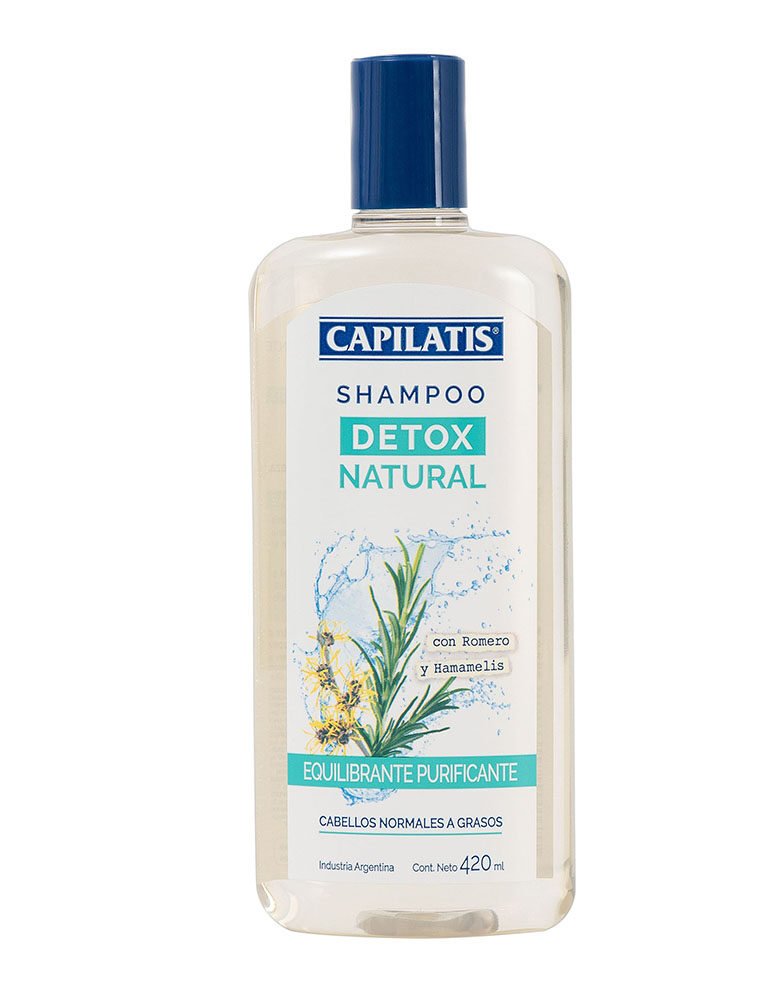 6034110 (1) Capilatis Shampoo Detox Equilibrante 420 ML - Imagen de 1