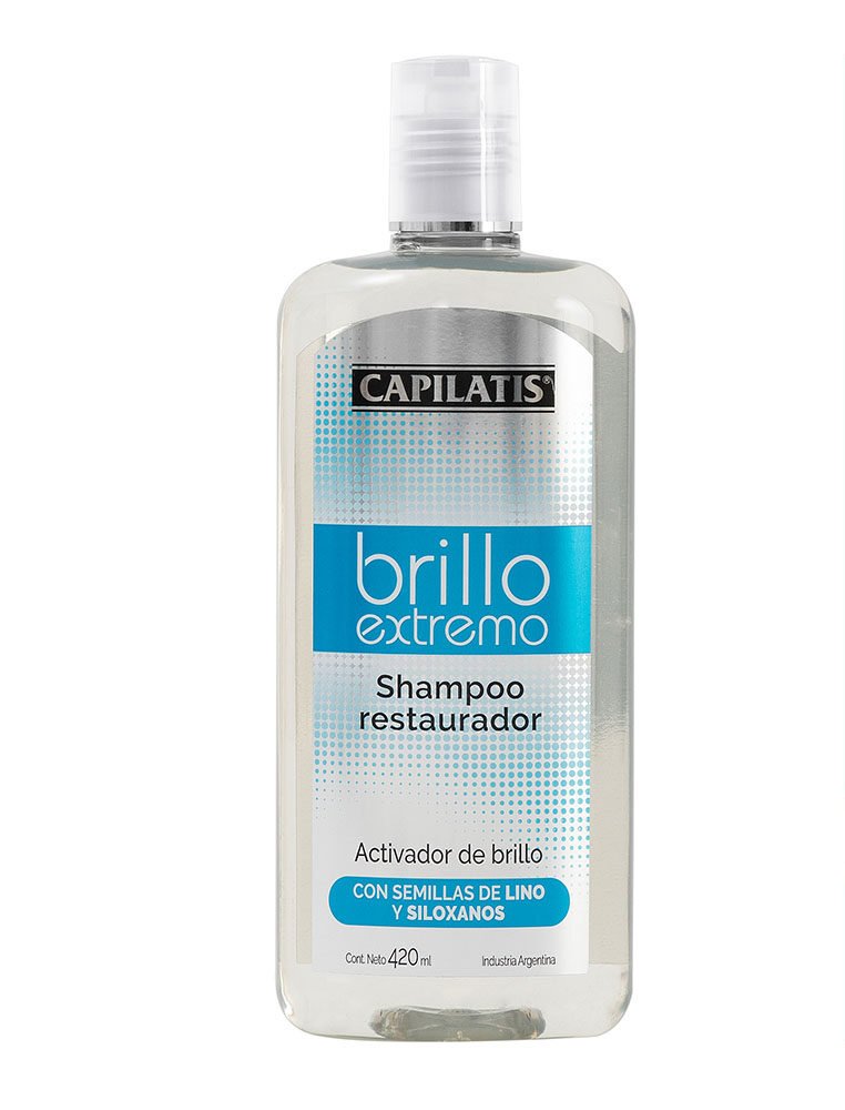 8000088 Capilatis Shampoo Brillo Extremo 420 ML - Imagen de 1