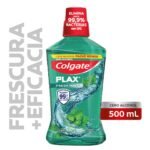 Colgate Enjuague Bucal Plax Fresh Mint  X 500 ML
