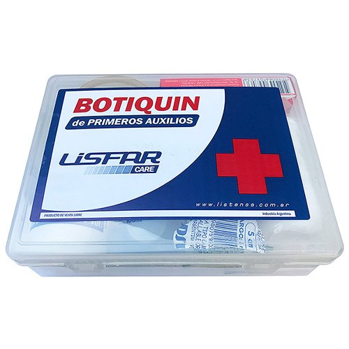 8001985 Lisfar Botiquin Primeros Auxilios Con Caja - Imagen de 1