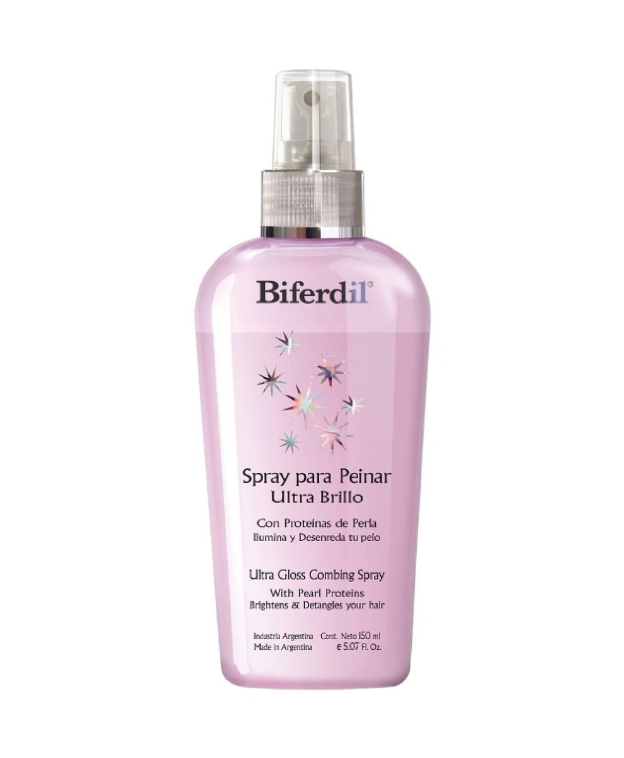 8008159 Biferdil Spray Para Peinar Ultra Brillo 150 ML - Imagen de 1