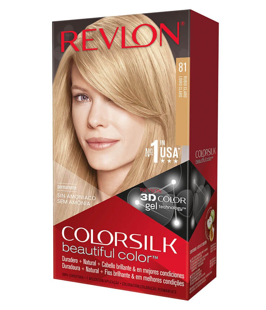 8009939 Revlon Colorsilk Kit Coloracion 81 Rubio Claro - Imagen de 1