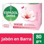 Espadol Dettol Jabón de Tocador Antibacterial Skincare X 80 G