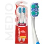 Cepillo Dental Colgate 360º Luminous White X 2 UNID.