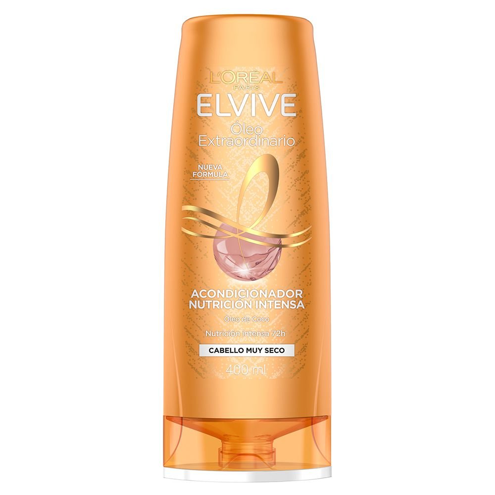 8021079-1 Elvive Acondicionador Oleo Extraordinario Coco 200 ML - Imagen de 1
