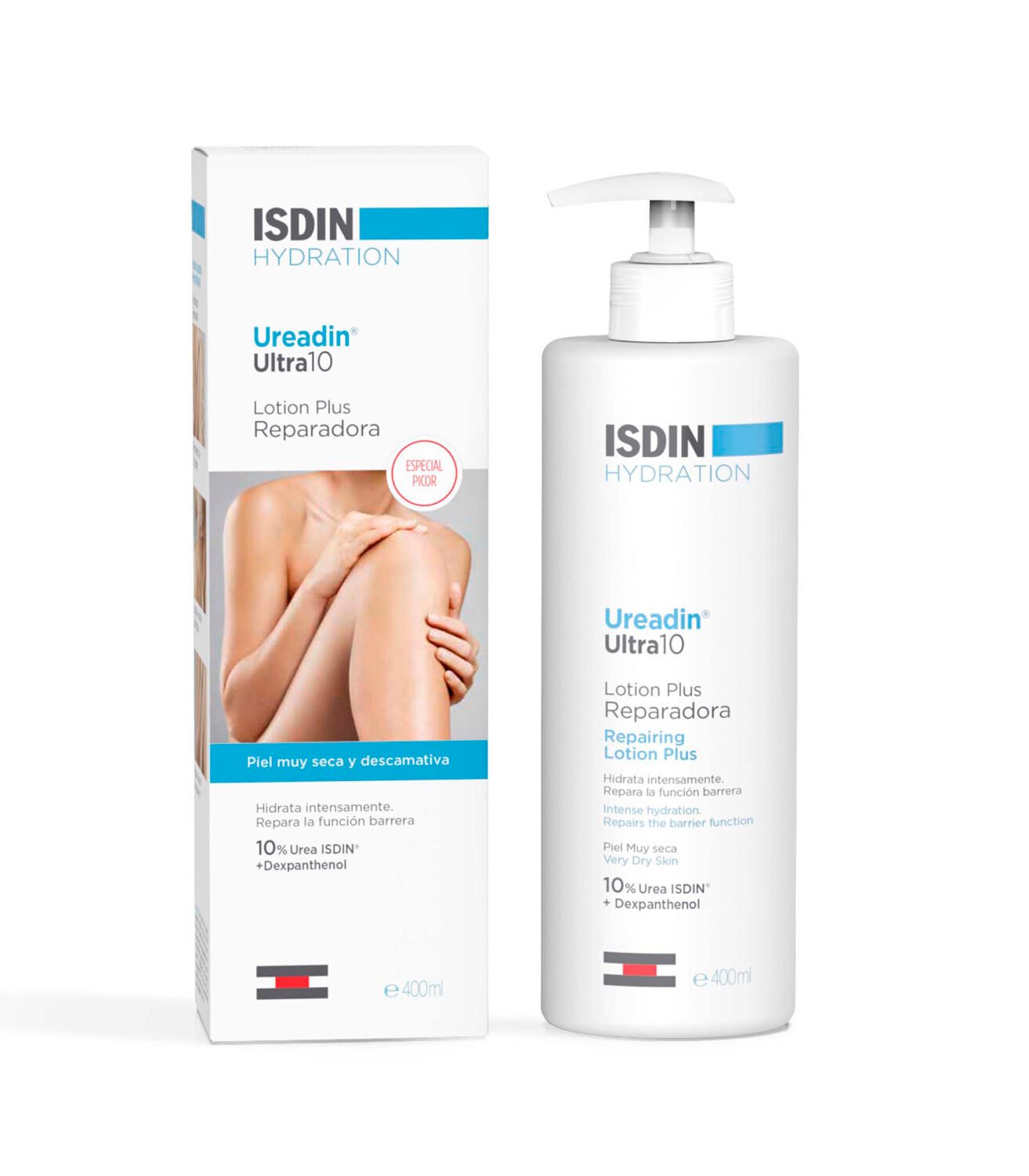 8032276 Isdin Hydration Loción Ureadin X 400 ML - Imagen de 1