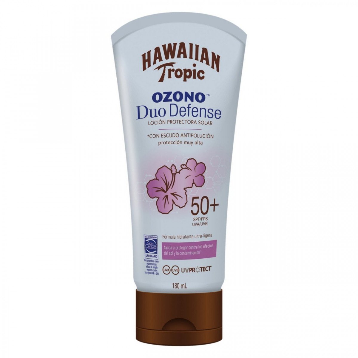 8035977 Hawaiian Tropic Protector solar SPF 50 Ozono duo Defense X 180 ML - Imagen de 1