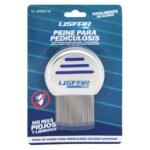 Lisfar Peine Para Piojos Todo Acero Doble Acanalado