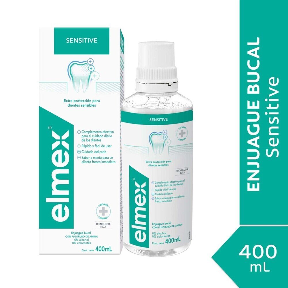8037985 Elmex Enjuague Bucal Sensitive X 400 ML - Imagen de 1