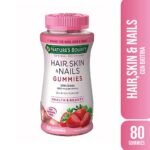 Natures Bounty Skin Hair & Nails X 80 Gomitas Masticables