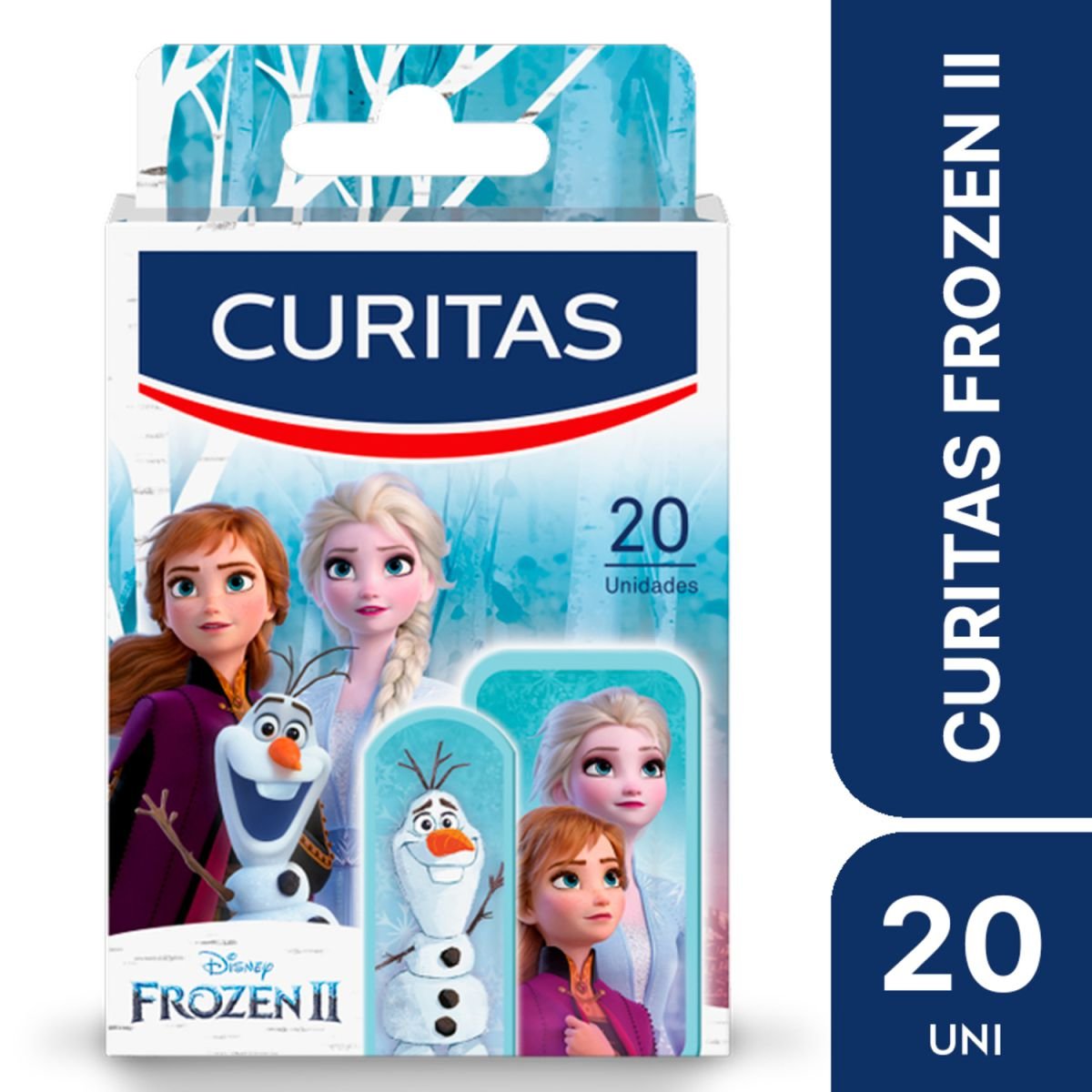 8110861 Apósitos Adhesivos Curitas Frozen II X 20 UNID. - Imagen de 1