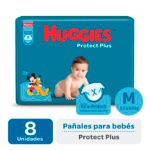 Huggies Pañales Protec Plus T M X 8 UN