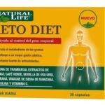 Natural Life Keto Diet Complemento Dietas Cetogénica X30 Caps.