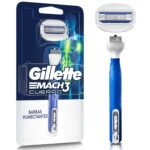 Gillette Mach3 Maquina de Afeitar Cuerpo Recargable X 1 UN