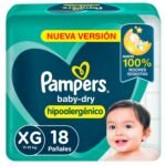Pampers Baby Dry Pañales T XG X 18 UN
