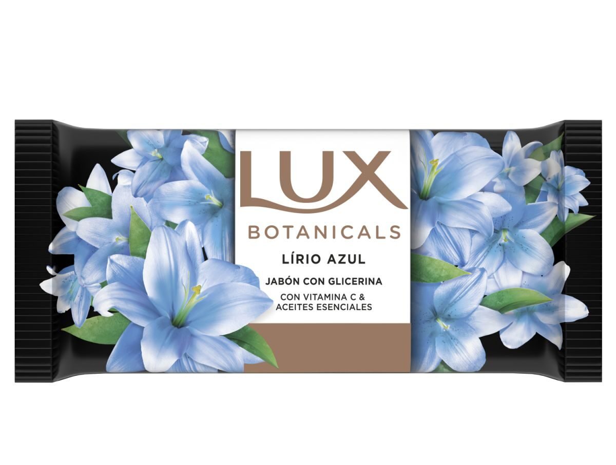 8131584 Lux Jabón En Barra Lirio Azul 120 G X 3 - Imagen de 1
