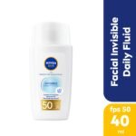 Nivea Protector Solar Facial Sun Fluido Fps 50+ X 40 G