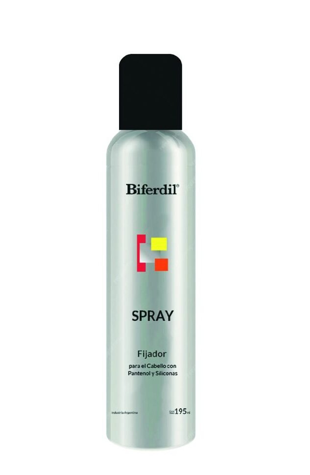 8134090 biferdil Spray Fijador Con Siliconas 195 ML - Imagen de 1