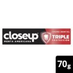 CloseUp Pasta Dental Triple Menta Americana X 70  G
