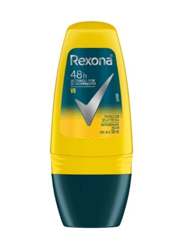 Captura Rexona Antitranspirante V8 Amarillo Roll On X 50 ML - Imagen de 1